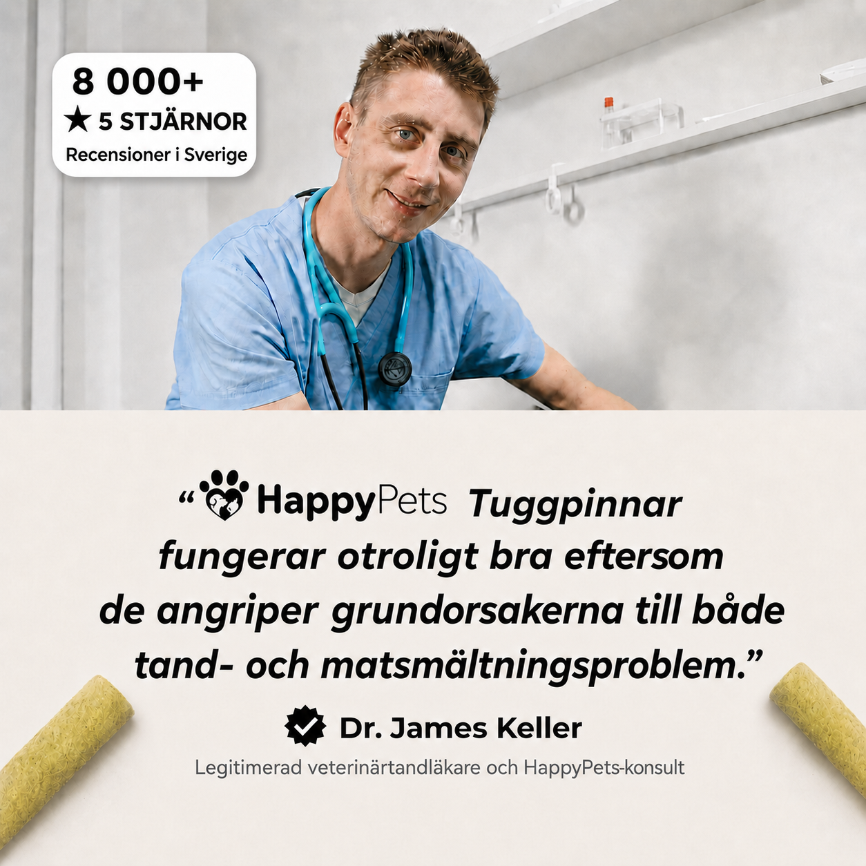 HappyPets Tuggpinnar