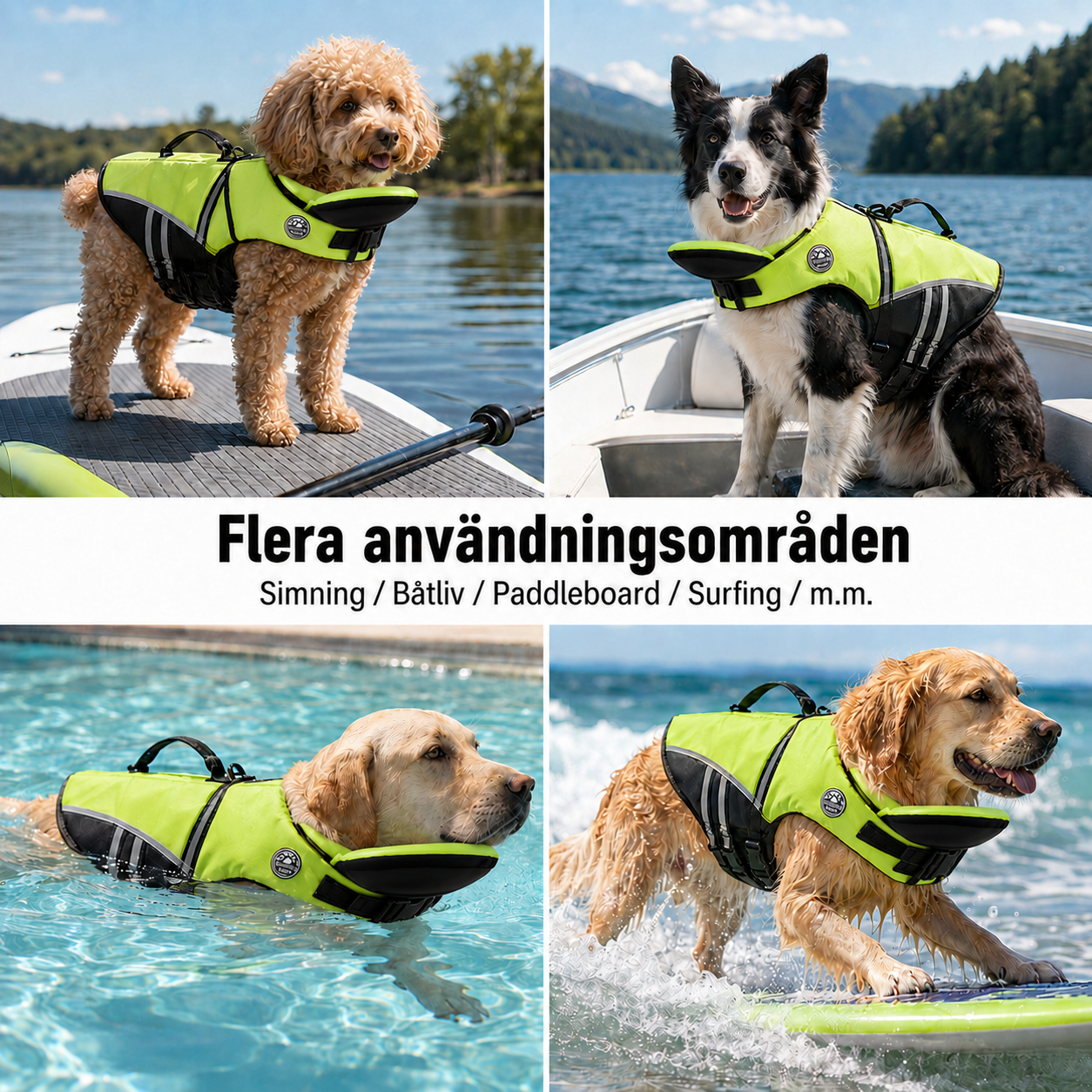 HappyPets Flytväst – Simma med trygghet