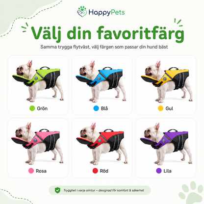 HappyPets Flytväst – Simma med trygghet