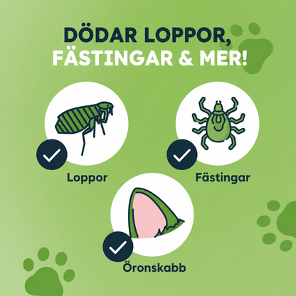 HappyPets Fästing & Loppspray
