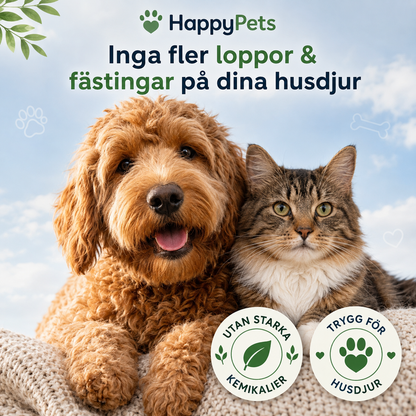 HappyPets Fästing & Loppspray